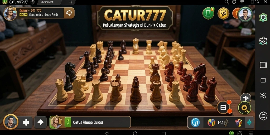 Tampilan gameplay menarik dari CATUR777 saat menjelajahi dunia petualangan.