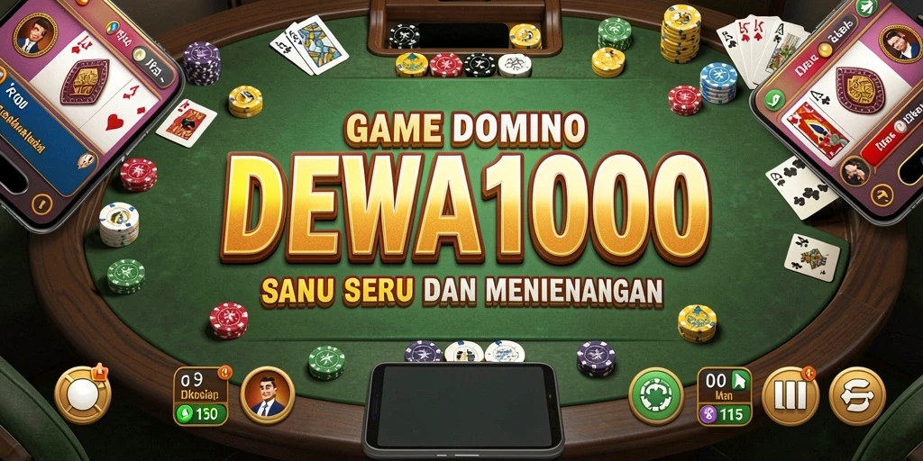 Tampilan gameplay seru di DEWA1000 dengan teman-teman.
