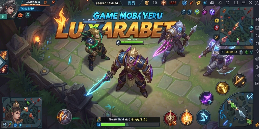 Tangkapan layar gameplay <strong>LUXARABET</strong> yang menunjukkan pertempuran intens di arena.