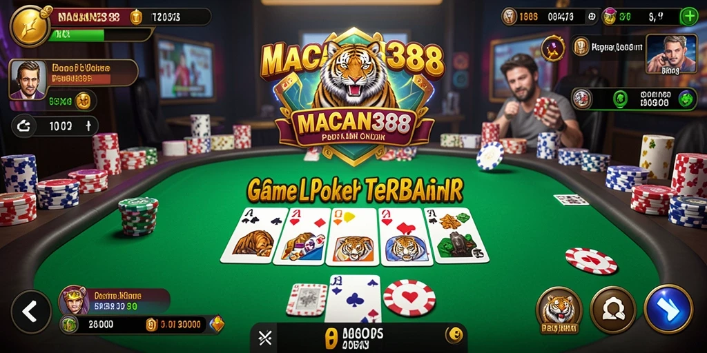 Gameplay poker yang seru dan menarik di MACAN388.