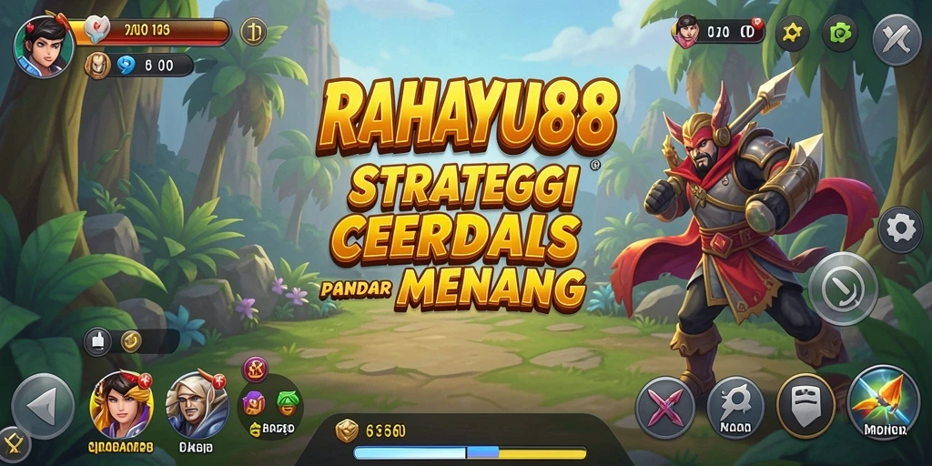 Tampilan gameplay RAHAYU88 yang penuh strategi dan pertempuran seru.