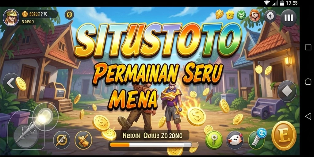 Screenshot utama SITUSTOTO menunjukkan suasana gameplay yang seru dan interaktif.