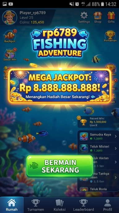 Tampilan aplikasi rp6789 yang menarik dan mudah digunakan.